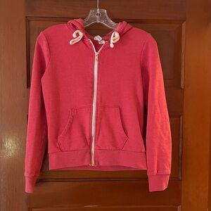 H&M Pink Zip Up Hoodie